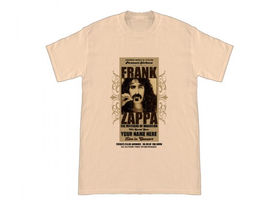 camiseta Frank Zappa